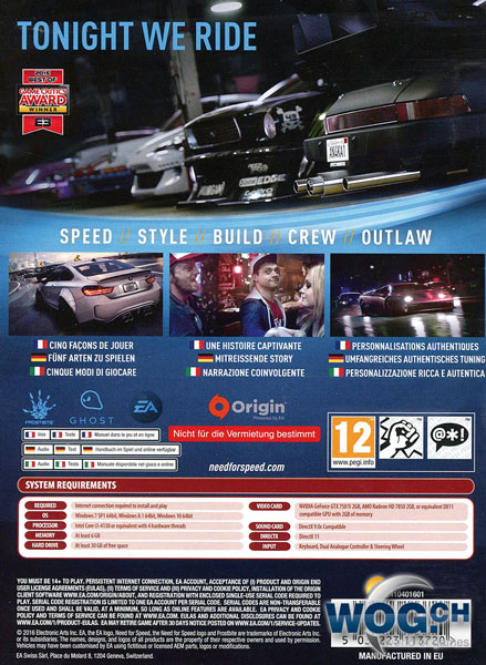 Need for Speed Ps4 - Image 2