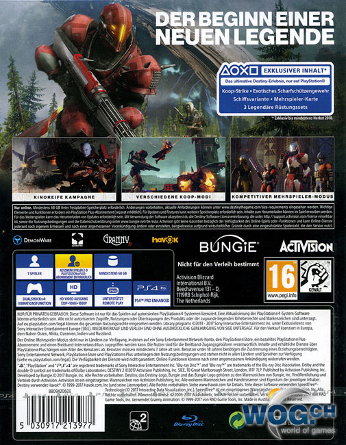 بازی پلی استیشن 4 Destiny 2 - Image 2