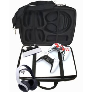 کیف حمل کنسول PS5 فت طرح Spider Morals قرمز